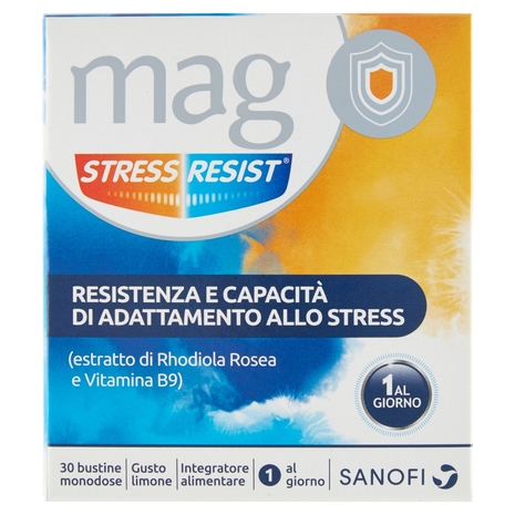 Mag Stress Resist Bustine Monodose, 36.3 g, 30 Pezzi
